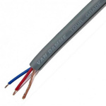 Van Damme Screened 3 Core, 0.22 mm² CSA, 6.35mm od, 100m, Grey