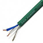 Van Damme Screened 5 Core, 0.19 mm² CSA, 6mm od, 100m, Green