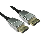 RS PRO Male DisplayPort to Male DisplayPort  Cable, 4K, 5m
