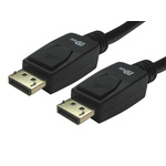 RS PRO Male DisplayPort to Male DisplayPort  Cable, 8K, 3m