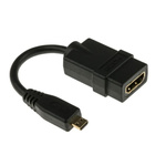 RS PRO Male Mini DisplayPort to Female DisplayPort  Cable, 4K, 150mm