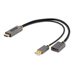 StarTech.com USB 2.0 to Male DisplayPort Display Port Adapter, 4K @ 60Hz, 11.8in