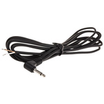 Switchcraft Male 3.5mm Mono Jack to Unterminated Aux Cable, Black, 2m