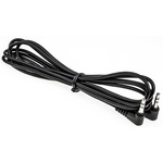 Switchcraft Male 3.5mm Stereo Jack to Male 3.5mm Stereo Jack Aux Cable, Black, 1.8m