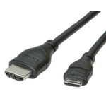 Roline High Speed Male HDMI Ethernet to Male HDMI Ethernet Cable, 80cm