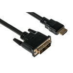 StarTech.com 1920 x 1200 Male HDMI to Male DVI-D Single Link  Cable, 1m