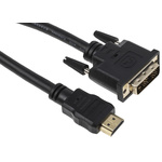 StarTech.com 1920 x 1200 Male HDMI to Male DVI-D Single Link  Cable, 2m