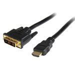 StarTech.com 1920 x 1200 Male HDMI to Male DVI-D Single Link  Cable, 5m