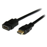 StarTech.com 4K @ 30Hz HDMI 1.4 Male HDMI to Female HDMI  Cable, 2m