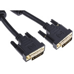 RS PRO, Male DVI-D Dual Link to Male DVI-D Dual Link  Cable, 2m