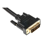 RS PRO, Male DVI-D Dual Link to Male DVI-D Dual Link  Cable, 3m