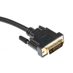 RS PRO 1920x1200 Male HDMI to Male DVI-D Dual Link  Cable, 10m