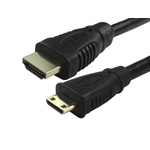 RS PRO 4K Male HDMI to Male Mini HDMI  Cable, 5m