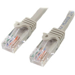 Startech Grey PVC Cat5e Cable UTP, 500mm Male RJ45/Male RJ45