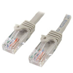 Startech Grey PVC Cat5e Cable UTP, 7m Male RJ45/Male RJ45