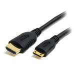 StarTech.com 4K @ 30Hz HDMI 1.4 Male HDMI to Male Mini HDMI  Cable, 1m
