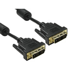 RS PRO, Male DVI-D Single Link to Male DVI-D Single Link Cable, 3m