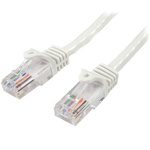 Startech White PVC Cat5e Cable UTP, 7m Male RJ-45
