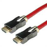 Roline Male HDMI Ethernet to Male HDMI Ethernet  Cable, 2m