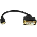StarTech.com Male Mini HDMI to Female DVI-D Dual Link  Cable, 203mm