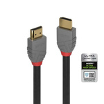 Lindy Electronics 10240 x 4320 HDMI 2.1 Male HDMI to Male HDMI Cable, 50cm