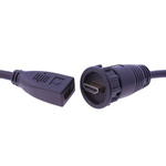 RS PRO 4K Male HDMI to Female HDMI  Cable, 2m