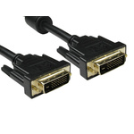 RS PRO, Male DVI-D Dual Link to Male DVI-D Dual Link  Cable, 1m