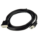 Roline, Male DVI-A to Male VGA Cable, 3m