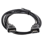 Roline High Speed Male HDMI Ethernet to Male HDMI Ethernet Cable, 1m
