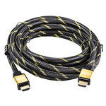 Roline High Speed Male HDMI Ethernet to Male HDMI Ethernet Cable, 5m