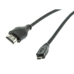 Roline High Speed Male HDMI Ethernet to Male HDMI Ethernet Cable, 2m