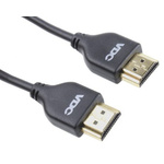 Van Damme High Speed Male HDMI to Male HDMI Cable, 70cm