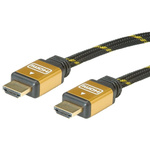 Roline High Speed Male HDMI Ethernet to Male HDMI Ethernet Cable, 20m