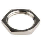 RS PRO Nickel Nickel Plated Brass Cable Gland Locknut, M20 Thread