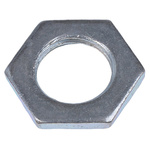 RS PRO Silver Steel Cable Gland Locknut, M16 Thread
