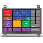 MikroElektronika MIKROE-2278 TFT LCD Colour Display, 4.3in SVGA, 480 x 272pixels