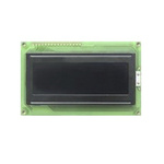 Fordata FC2004B01-RNNYBW-66SE FC LCD LCD Graphic Display, Green, Yellow on, 4 Rows by 20 Characters, Reflective