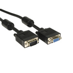 RS PRO Male VGA to Female VGA Cable, 20m