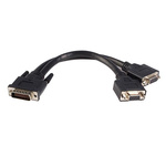 StarTech.com Male DMS-59 to Female VGA x 2 Cable, 203mm