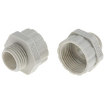 RS PRO Cable Gland Adaptor, M16 Exterior Thread, M20 Interior Thread, Nylon 66