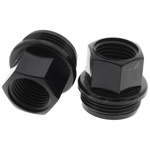 ABB Cable Gland Adaptor, PG16 Exterior Thread, M16 Interior Thread, Nylon 66