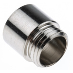 Lapp Cable Gland Adaptor, PG7 Exterior Thread, M12 Interior Thread, Nickel Plated Brass, SKINDICHT Series