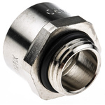 Lapp Cable Gland Adaptor, M16 Exterior Thread, M20 Interior Thread, Nickel Plated Brass, SKINDICHT Series