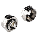 Lapp Cable Gland Adaptor, M25 Exterior Thread, M32 Interior Thread, Nickel Plated Brass, SKINDICHT Series