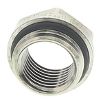 Lapp Cable Gland Adaptor, M20 Exterior Thread, M16 Interior Thread, Nickel Plated Brass, SKINDICHT Series
