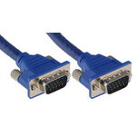 RS PRO Male VGA to Male VGA Cable, 1m