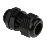 RS PRO Black Nylon Cable Gland, M20 Thread, 6mm Min, 12mm Max, IP68