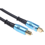 Van Damme Male TOSlink to Male TOSlink Optical Audio Cable, 1m