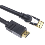 Van Damme HDMI Ethernet to HDMI Ethernet Cable, Male to Male- 10m