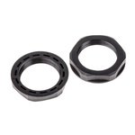 RS PRO Black Nylon 66 Cable Gland Locknut, PG21 Thread, IP68
